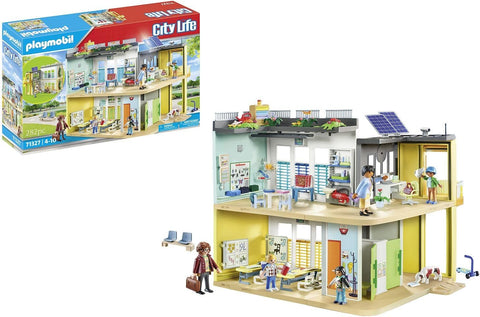 Playmobil® Large School-Games & Toys,Gifts for 5-7 Years Old,Imaginative Play,Playmobil,Primary Games & Toys,Small World-Learning SPACE