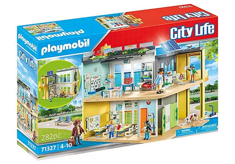 Playmobil® Large School-Games & Toys,Gifts for 5-7 Years Old,Imaginative Play,Playmobil,Primary Games & Toys,Small World-Learning SPACE