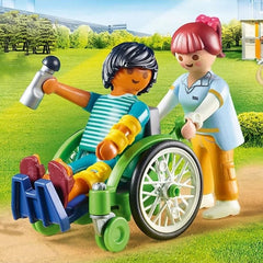 Playmobil® Patient In Wheelchair-Early years Games & Toys, Fire. Police & Hospital, Games & Toys, Gifts For 3-5 Years Old, Imaginative Play, Playmobil, Primary Games & Toys, Small World, Stock-Learning SPACE