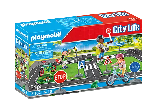 Playmobil® Traffic Education-Cars & Transport,Games & Toys,Gifts for 5-7 Years Old,Imaginative Play,Playmobil,Primary Games & Toys,Small World-Learning SPACE