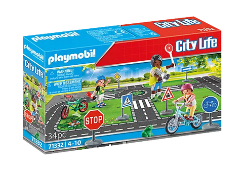 Playmobil® Traffic Education-Cars & Transport,Games & Toys,Gifts for 5-7 Years Old,Imaginative Play,Playmobil,Primary Games & Toys,Small World-Learning SPACE