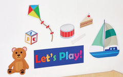 Playroom Sticker Set-Dropship,Furniture,Sticker,Wall & Ceiling Stickers,Wall Decor,Willowbrook-Learning SPACE