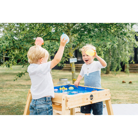 Plum® Build & Splash Wooden Sand & Water Table-Messy Play,Outdoor Play,Outdoor Sand & Water Play,Plum Play,Plum Products Ltd,Summer,Water & Sand Toys-Learning SPACE