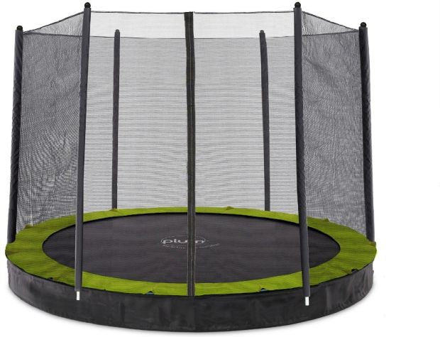 Plum® Circular In-Ground Trampoline with Enclosure-Adapted Outdoor play,ADD/ADHD,Matrix Group,Neuro Diversity,Plum Play,Seasons,Summer,Teen & Adult Trampolines,Trampolines-Learning SPACE