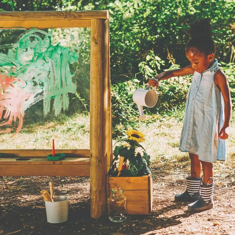 Plum® Discovery Create & Paint Easel-Art Materials,Arts & Crafts,Dropship,Early Arts & Crafts,Forest School & Outdoor Garden Equipment,Outdoor Classroom,Outdoor Play,Outdoor Toys & Games,Plum Play,Plum Products Ltd,Primary Arts & Crafts-Learning SPACE