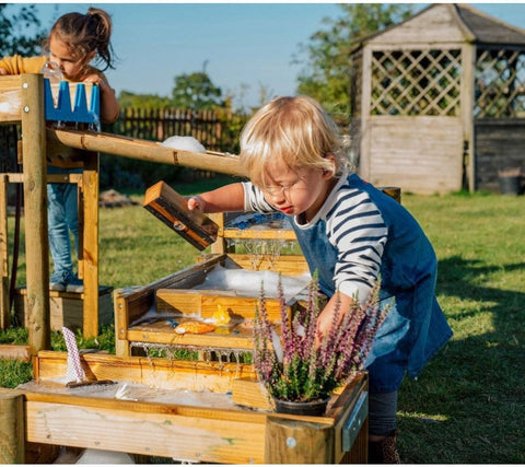 Plum® Discovery Forest Water Run-Dropship,Early Science,Forest School & Outdoor Garden Equipment,Outdoor Sand & Water Play,Playground Equipment,Plum Play,S.T.E.M,Science Activities,Stock,Tracking & Bead Frames,Water & Sand Toys,Wooden Toys-Learning SPACE