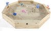 Plum® Giant Wooden Sand Pit [Natural]-Eco Friendly, Messy Play, Outdoor Sand & Water Play, Playground Equipment, Plum Play, Sand, Sand & Water, Sand Pit, Seasons, Stock, Summer-Learning SPACE