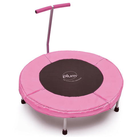 Plum® Junior Bouncer-Bounce,Bounce & Spin,Plum Products Ltd,Trampoline-Pink-101301C82-Learning SPACE