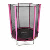 Plum® Pink Junior Trampoline and Enclosure – 4ft-Bounce,Featured,Plum Play,Plum Products Ltd,Trampolines-Learning SPACE