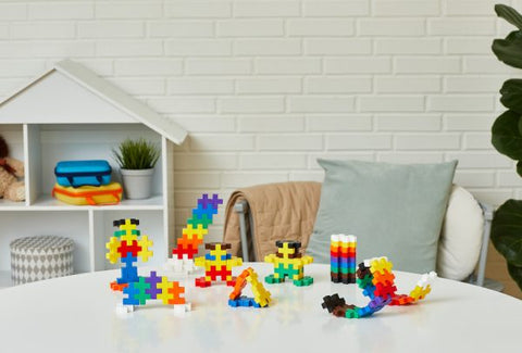 Plus Plus: Neon Multi Blocks – BIG 400pcs-Learning SPACE