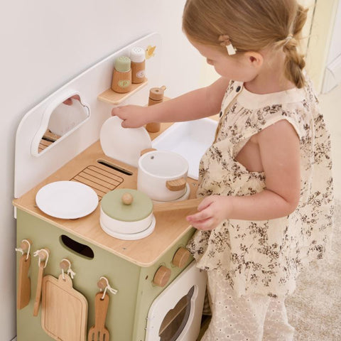PolarB Play Kitchen Set-Dropship,Kitchens & Shops & School,Play Kitchen,TickiT-Learning SPACE