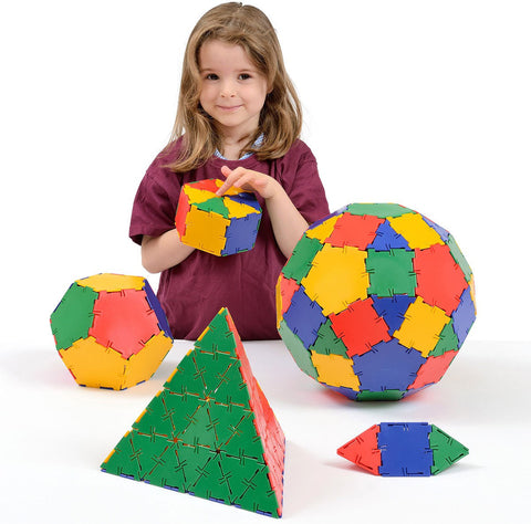 Polydron Basic Set-Additional Need,Dropship,Engineering & Construction,Fine Motor Skills,Gifts For 3-5 Years Old,Helps With,Maths,Polydron,Primary Games & Toys,Primary Maths,S.T.E.M,Shape & Space & Measure-Learning SPACE