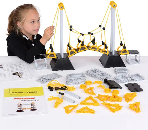 Polydron Bridges Class Set-Calmer Classrooms,Classroom Packs,Dropship,Engineering & Construction,Helps With,Maths,Polydron,S.T.E.M,Technology & Design,Teen & Adult Swings-Learning SPACE