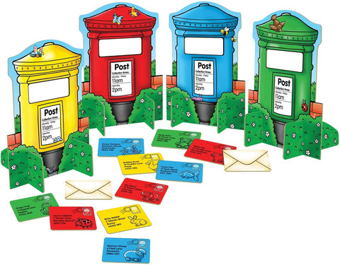 Post Box Game - A First colour and matching game-Early years Games & Toys,Early Years Maths,Games & Toys,Maths,Memory Pattern & Sequencing,Orchard Toys,Primary Games & Toys,Primary Maths,Stacking Toys & Sorting Toys,Stock,Table Top & Family Games-Learning SPACE