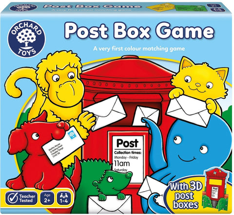 Post Box Game - A First colour and matching game-Early years Games & Toys,Early Years Maths,Games & Toys,Maths,Memory Pattern & Sequencing,Orchard Toys,Primary Games & Toys,Primary Maths,Stacking Toys & Sorting Toys,Stock,Table Top & Family Games-Learning SPACE