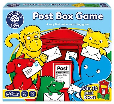 Post Box Game - A First colour and matching game-Early years Games & Toys,Early Years Maths,Games & Toys,Maths,Memory Pattern & Sequencing,Orchard Toys,Primary Games & Toys,Primary Maths,Stacking Toys & Sorting Toys,Stock,Table Top & Family Games-Learning SPACE