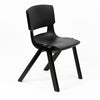 Postura+ One Piece Chair (Ages 11-13)-Classroom Chairs,Dropship,KI Europe,Postura,Seating,Wellbeing Furniture-Jet Black (100% recycled)-PosturaOP5-Black-Learning SPACE