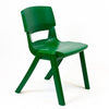 Postura+ One Piece Chair (Ages 14-18)-Classroom Chairs,Dropship,KI Europe,Postura,Seating,Wellbeing Furniture-Forest Green-PosturaOP6-Forest Green-Learning SPACE