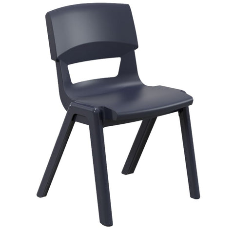 Postura+ One Piece Chair (Ages 14-18)-Classroom Chairs,Dropship,KI Europe,Postura,Seating,Wellbeing Furniture-Nordic Blue-PosturaOP6-Nordic Blue-Learning SPACE