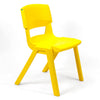 Postura+ One Piece Chair (Ages 14-18)-Classroom Chairs,Dropship,KI Europe,Postura,Seating,Wellbeing Furniture-Sun Yellow-PosturaOP6-Sun Yellow-Learning SPACE