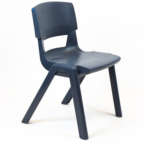 Postura+ One Piece Chair (Ages 14-18)-Classroom Chairs,Dropship,KI Europe,Postura,Seating,Wellbeing Furniture-Slate Grey-PosturaOP6-Slate Grey-Learning SPACE