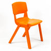 Postura+ One Piece Chair (Ages 14-18)-Classroom Chairs,Dropship,KI Europe,Postura,Seating,Wellbeing Furniture-Tangerine Fizz-PosturaOP6-Tangerine Fizz-Learning SPACE