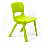 Postura+ One Piece Chair (Ages 14-18)-Classroom Chairs,Dropship,KI Europe,Postura,Seating,Wellbeing Furniture-Lime Zest-PosturaOP6-Lime Zest-Learning SPACE