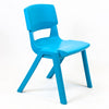 Postura+ One Piece Chair (Ages 14-18)-Classroom Chairs,Dropship,KI Europe,Postura,Seating,Wellbeing Furniture-Aqua Blue-PosturaOP6-Aqua Blue-Learning SPACE