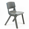 Postura+ One Piece Chair (Ages 14-18)-Classroom Chairs,Dropship,KI Europe,Postura,Seating,Wellbeing Furniture-Iron Grey-PosturaOP6-Iron Grey-Learning SPACE