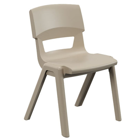 Postura+ One Piece Chair (Ages 14-18)-Classroom Chairs,Dropship,KI Europe,Postura,Seating,Wellbeing Furniture-Light Sand-PosturaOP6-Light Sand-Learning SPACE