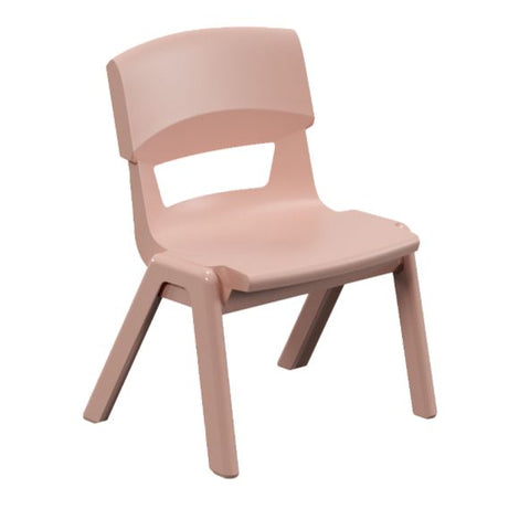 Postura+ One Piece Chair (Ages 3-4)-Classroom Chairs,Dropship,KI Europe,Postura,Seating,Toddler Seating,Wellbeing Furniture-Rose-PosturaOP1-Rose-Learning SPACE