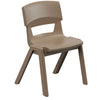 Postura+ One Piece Chair (Ages 4-5)-Classroom Chairs,Dropship,KI Europe,Postura,Seating,Wellbeing Furniture-Misty Brown-PosturaOP2-Misty Brown-Learning SPACE