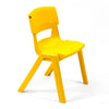 Postura+ One Piece Chair (Ages 4-5)-Classroom Chairs,Dropship,KI Europe,Postura,Seating,Wellbeing Furniture-Sun Yellow-PosturaOP2-Sun Yellow-Learning SPACE