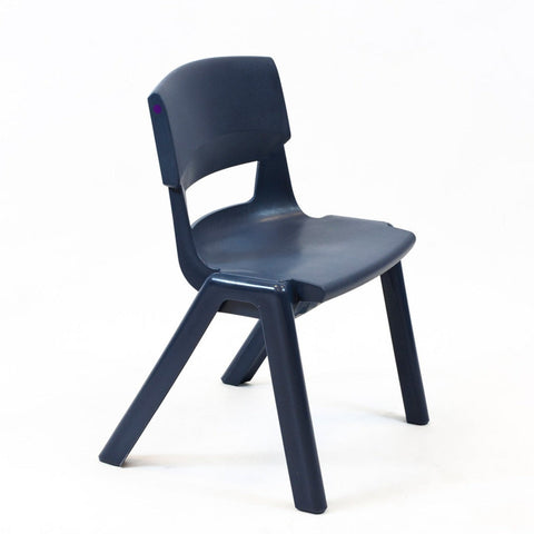 Postura+ One Piece Chair (Ages 4-5)-Classroom Chairs,Dropship,KI Europe,Postura,Seating,Wellbeing Furniture-Slate Grey-PosturaOP2-Slate Grey-Learning SPACE