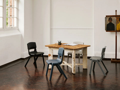 Postura+ One Piece Chair (Ages 4-5)-Classroom Chairs,Dropship,KI Europe,Postura,Seating,Wellbeing Furniture-Learning SPACE