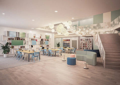 Postura+ One Piece Chair (Ages 4-5)-Classroom Chairs,Dropship,KI Europe,Postura,Seating,Wellbeing Furniture-Learning SPACE