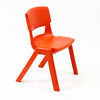 Postura+ One Piece Chair (Ages 4-5)-Classroom Chairs,Dropship,KI Europe,Postura,Seating,Wellbeing Furniture-Poppy Red-PosturaOP2-Poppy Red-Learning SPACE