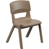 Postura+ One Piece Chair (Ages 6-7)-Chairs-Classroom Chairs,Dropship,KI Europe,Postura,Seating,Wellbeing Furniture-Misty Brown-PosturaOP3-Misty Brown-Learning SPACE