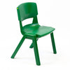 Postura+ One Piece Chair (Ages 6-7)-Chairs-Classroom Chairs,Dropship,KI Europe,Postura,Seating,Wellbeing Furniture-Forest Green-PosturaOP3-Forest Green-Learning SPACE