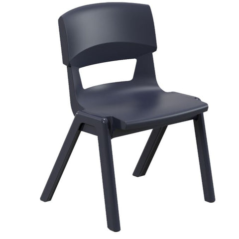 Postura+ One Piece Chair (Ages 6-7)-Chairs-Classroom Chairs,Dropship,KI Europe,Postura,Seating,Wellbeing Furniture-Nordic Blue-PosturaOP3-Nordic Blue-Learning SPACE