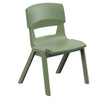 Postura+ One Piece Chair (Ages 6-7)-Chairs-Classroom Chairs,Dropship,KI Europe,Postura,Seating,Wellbeing Furniture-Moss Green-PosturaOP3-Moss Green-Learning SPACE
