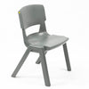 Postura+ One Piece Chair (Ages 6-7)-Chairs-Classroom Chairs,Dropship,KI Europe,Postura,Seating,Wellbeing Furniture-Iron Grey-PosturaOP3-Iron Grey-Learning SPACE