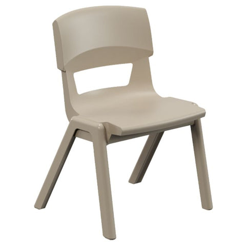 Postura+ One Piece Chair (Ages 6-7)-Chairs-Classroom Chairs,Dropship,KI Europe,Postura,Seating,Wellbeing Furniture-Light Sand-PosturaOP3-Light Sand-Learning SPACE