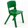 Postura+ One Piece Chair (Ages 8-10)-Classroom Chairs,Dropship,KI Europe,Postura,Seating,Wellbeing Furniture-Forest Green-PosturaOP4-Forest Green-Learning SPACE