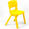 Postura+ One Piece Chair (Ages 8-10)-Classroom Chairs,Dropship,KI Europe,Postura,Seating,Wellbeing Furniture-Sun Yellow-PosturaOP4-Sun Yellow-Learning SPACE