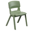 Postura+ One Piece Chair (Ages 8-10)-Classroom Chairs,Dropship,KI Europe,Postura,Seating,Wellbeing Furniture-Moss Green-PosturaOP4-Moss Green-Learning SPACE