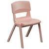 Postura+ One Piece Chair (Ages 8-10)-Classroom Chairs,Dropship,KI Europe,Postura,Seating,Wellbeing Furniture-Rose-PosturaOP4-Rose-Learning SPACE