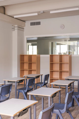 Postura+ One Piece Chair (Ages 8-10)-Classroom Chairs,Dropship,KI Europe,Postura,Seating,Wellbeing Furniture-Learning SPACE