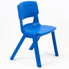 Postura+ One Piece Chair (Ages 8-10)-Classroom Chairs,Dropship,KI Europe,Postura,Seating,Wellbeing Furniture-Ink Blue-PosturaOP4-Ink Blue-Learning SPACE