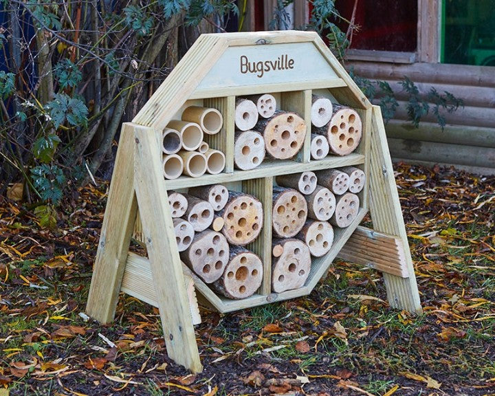 Pre Drilled Logs For Bug Homes (30Pk)-Bug Hotels,Cosy Direct,Cosy Outdoor,Pollination Grant-Learning SPACE